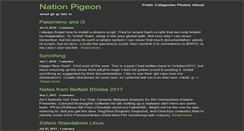 Desktop Screenshot of nationpigeon.com