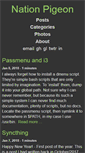 Mobile Screenshot of nationpigeon.com